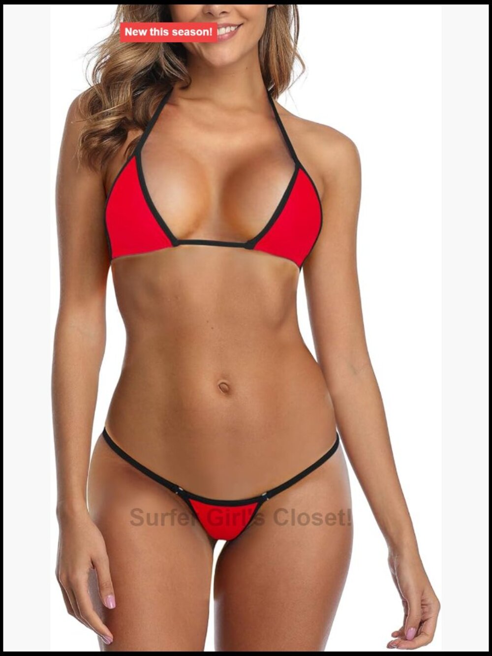 Micro Bikini Extreme G String Thong Bikini Set Women Swimwear